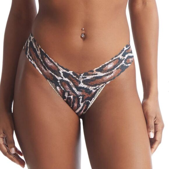 Hanky Panky animal print low rise thong - Picture 1 of 3